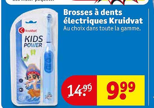 Brosses à Dents électrique Kruidvat