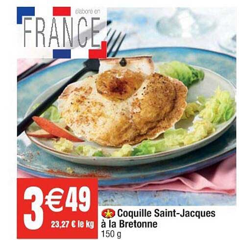 coquille saint-jacques à la bretonne