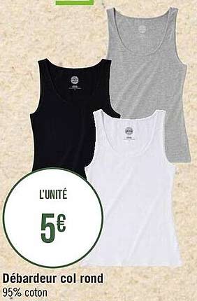 débardeur col rond