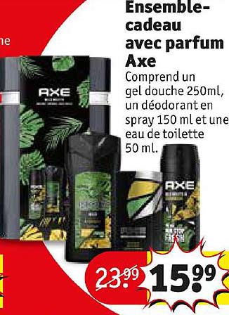 ensemble-cadeau avec parfum axe