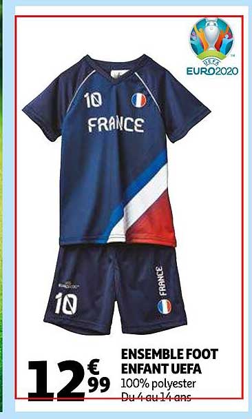 ensemble foot enfant uefa