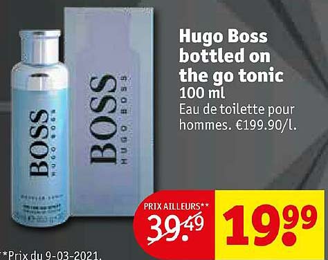 hugo boss bottled on the go tonic