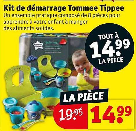 kit de démarrage tommee teppee