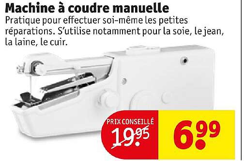 machine à coudre manuelle