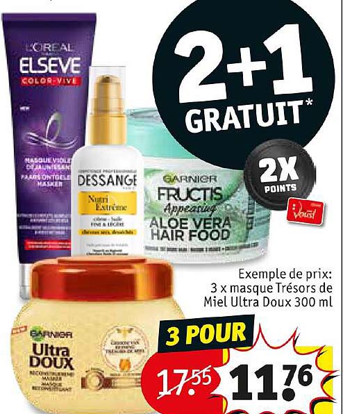 Masque Trésors De Miel Ultra Doux