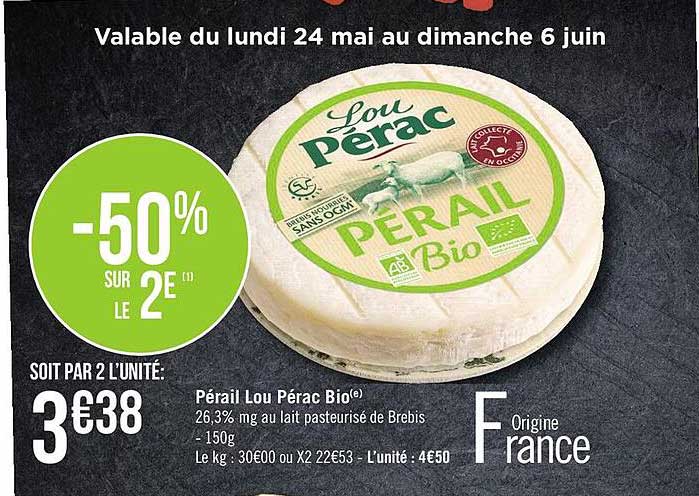 pérail lou pérac bio