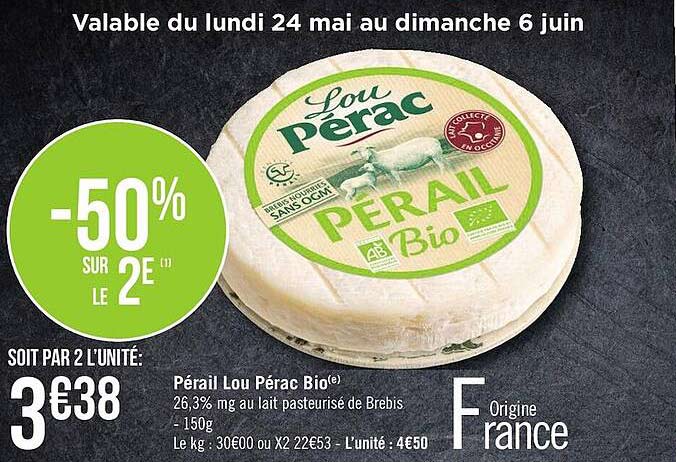 pérail lou pérac bio