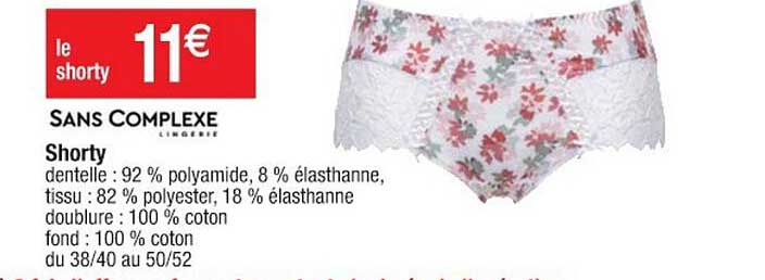 Shorty Sans Complexe