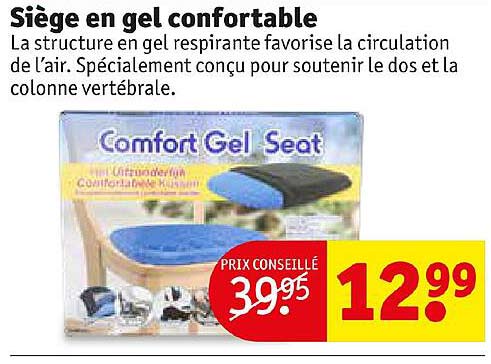 Siège En Gel Confortable