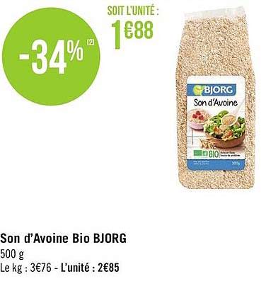 son d'avoine bio bjorg