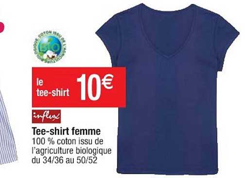 tee-shirt femme influx