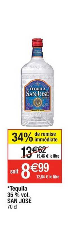 tequila 35% vol. san josé