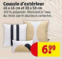 coussin d'extérieur