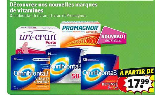 découvrez nos nouvelles marques de vitamines