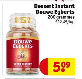 dessert instant douwe egberts