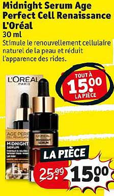 midnight serum age perfect cell renaissance l'oréal