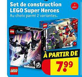 set de construction lego super heroes