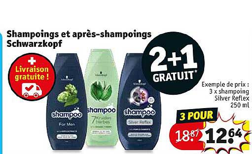 shampoings et après-shampoings schwarzkopf