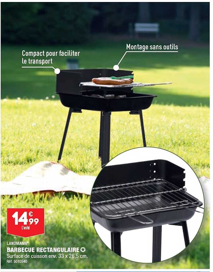 barbecue rectangulaire landmann