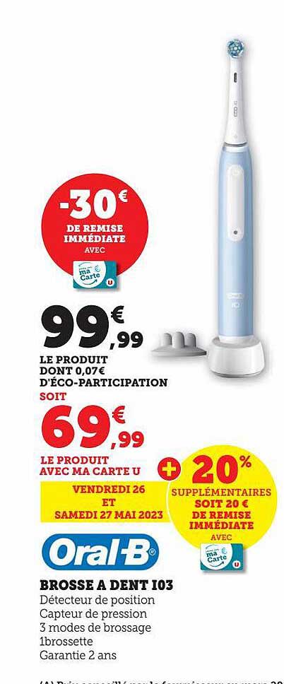 brosse à dents i03 oral-b