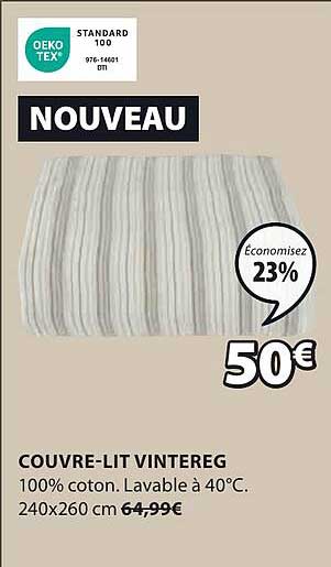 couvre-lit vintereg
