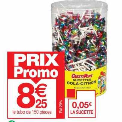 cresti pops sucettes cola-citron