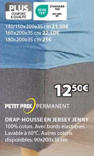 drap-housse en jersey jenny