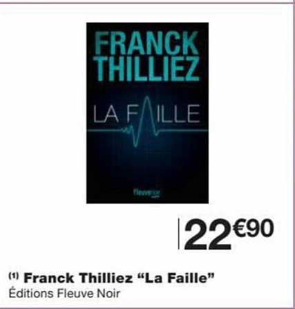 franck thilliez "la faille"
