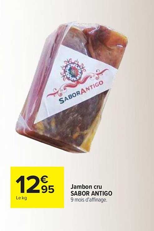 jambon cru sabor antigo