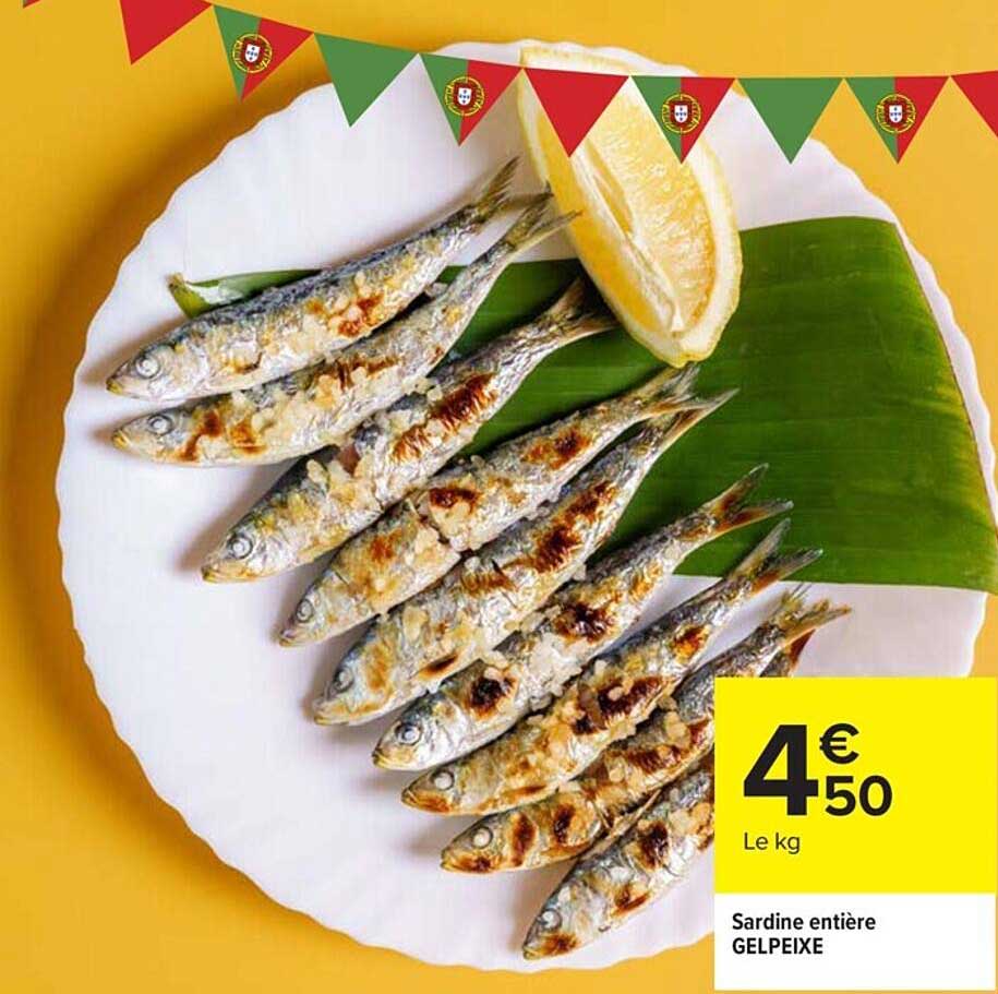 Sardine Entière Gelpeixe