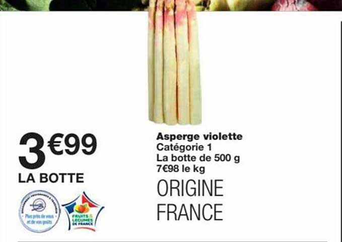 Asperge Violette