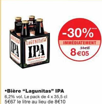 bière "lagunitas" ipa