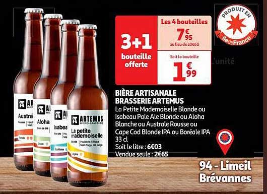 bière artisanale brasserie artemus