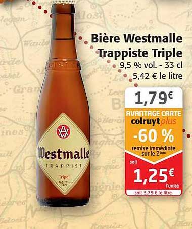 bière westmalle trappiste triple