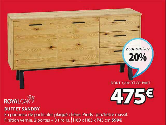 Buffet Sandby Royaloak