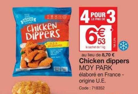 chicken dippers moy park