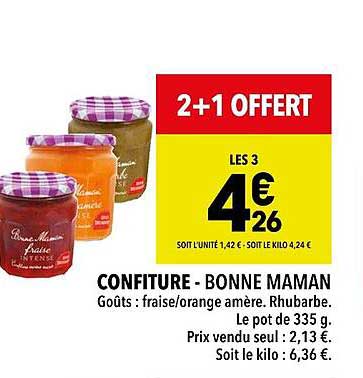 Confiture - Bonne Maman