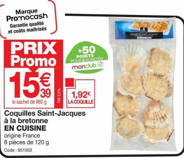 coquilles saint-jacques à la bretonne en cuisine