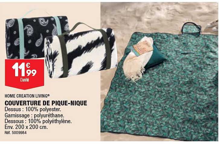 couverture de pique-nique home création living