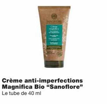 crème anti-imperfections magnifica bio "sanoflore"