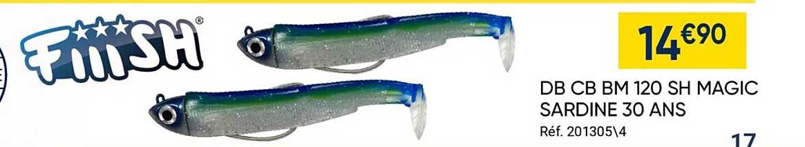 Db Cb Bm 120 Sh Magic Sardine 30 Ans