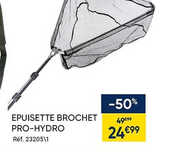 épuisette brochet pro-hydro