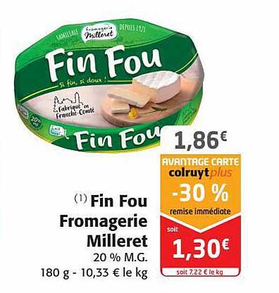 fin fou fromagerie milleret