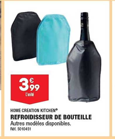 home création kitchen refroidisseur de bouteille