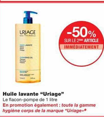 huile lavante "uriage"