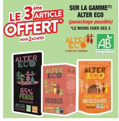 la gamme alter éco