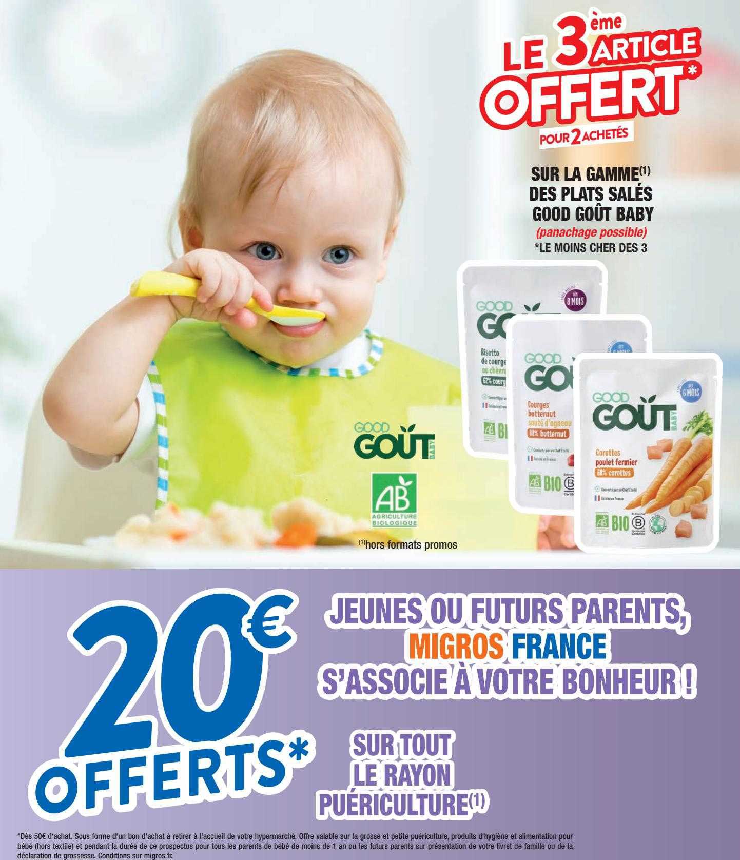 La Gamme Des Plats Salés Good Goût Baby