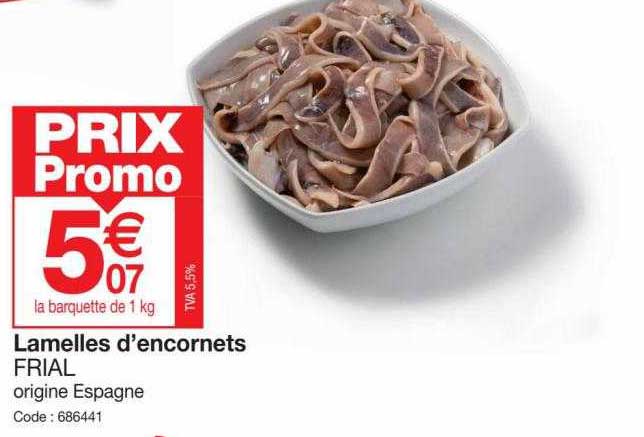 Lamelles D'encornets Frial