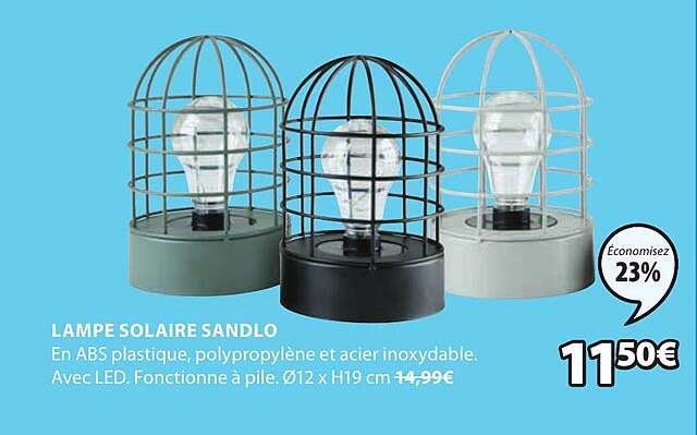 Lampe Solaire Sandlo