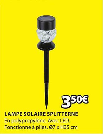 Lampe Solaire Splitterne